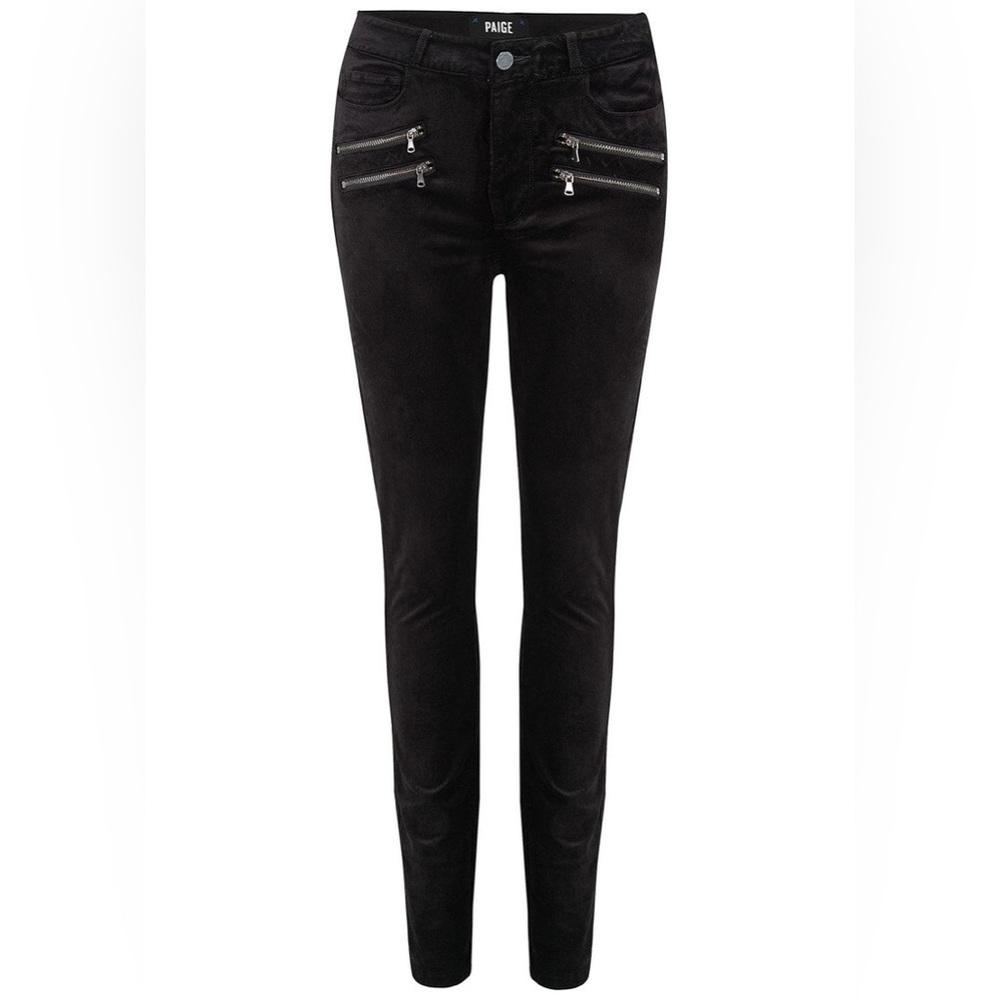 PAIGE Edgemont skinny jeans in dark black